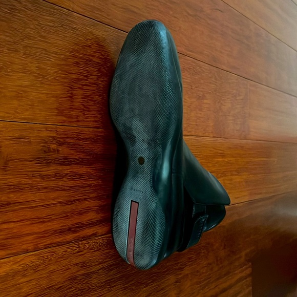 Women's Size 8.5 Vintage Prada Sport Velcro Strap Ankle Boots - Picture 7 of 7